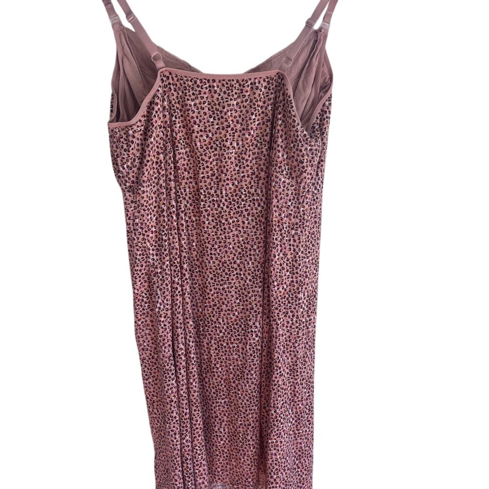 Love by Gap Nursing Nightgown Pink Leopard Print size Large - Picture 3 of 8